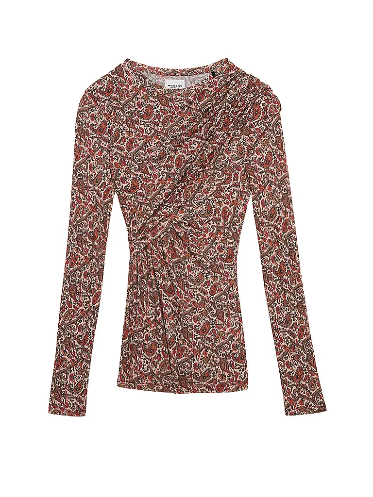 MARANT ETOILE | Camiseta de manga larga DRESSI | Rojo oscuro