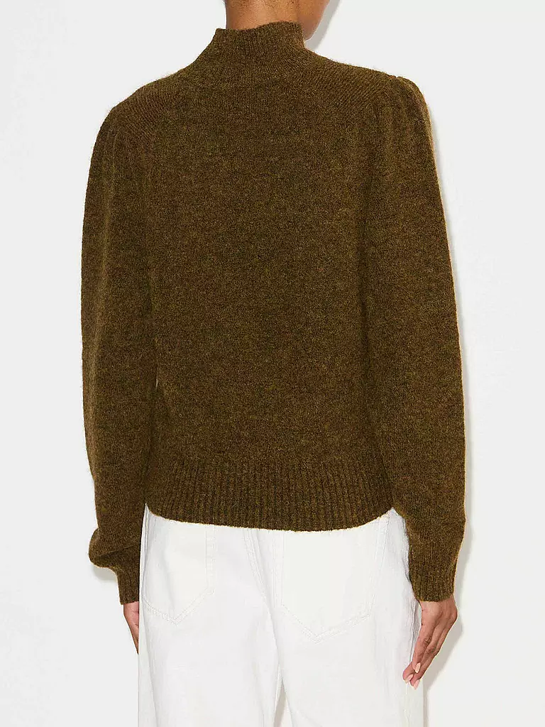 MARANT ETOILE | Jersey de cuello alto PURDIE | Marrón
