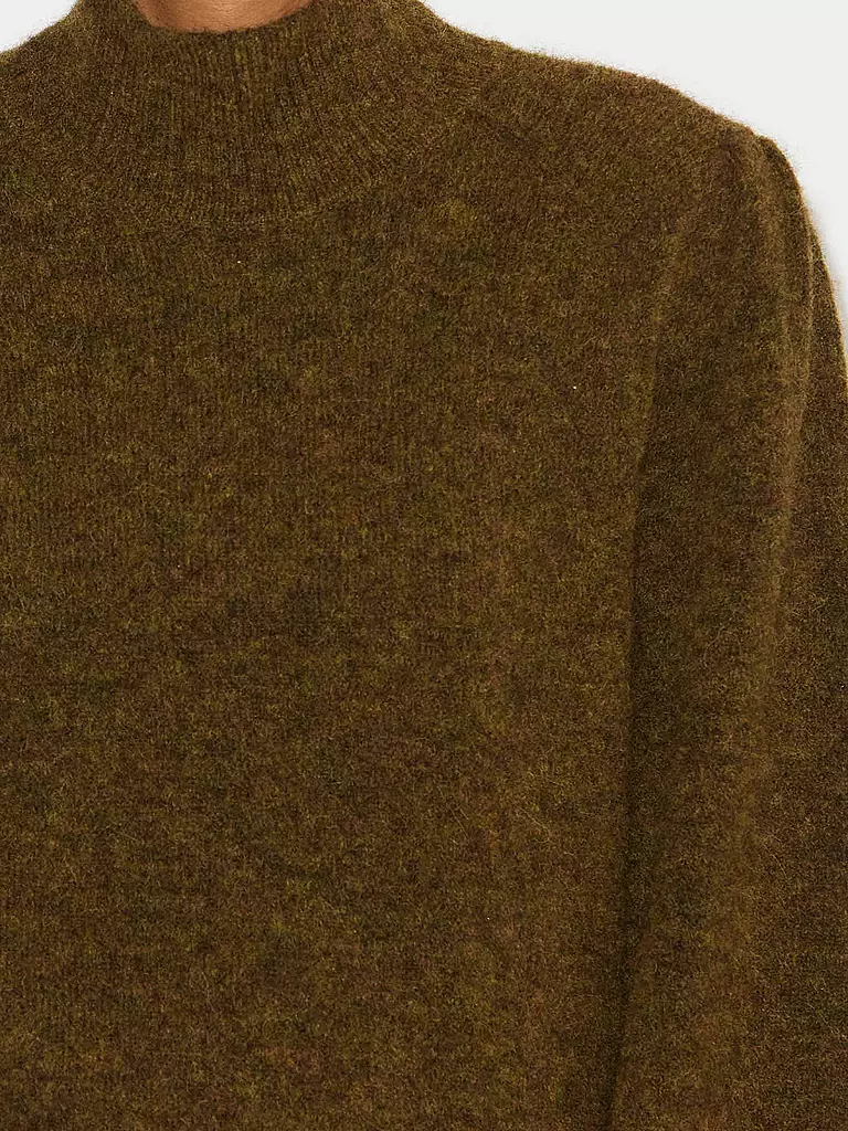 MARANT ETOILE | Jersey de cuello alto PURDIE | Marrón