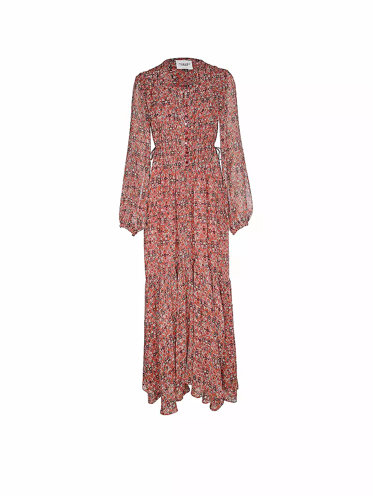 MARANT ETOILE | Maxivestido BRIANE | Rojo oscuro