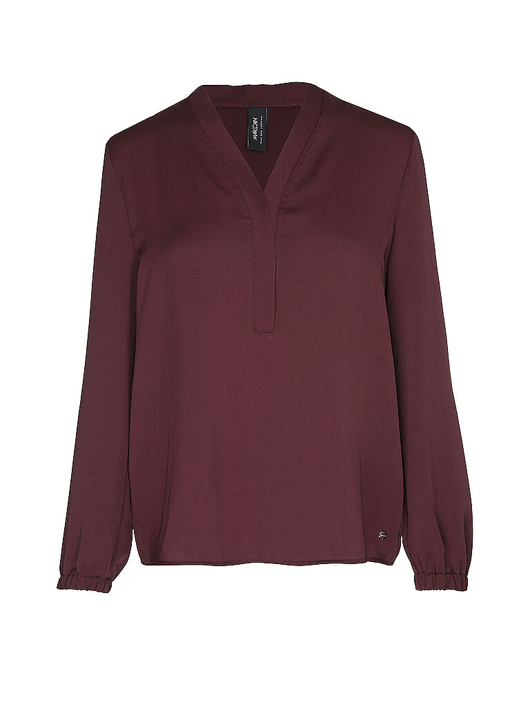 Marc Cain Bluse rojo oscuro 40