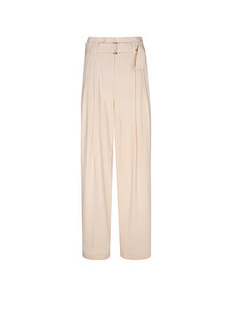 MARC CAIN | Pantalón chino de talle alto WICHITA de corte ancho