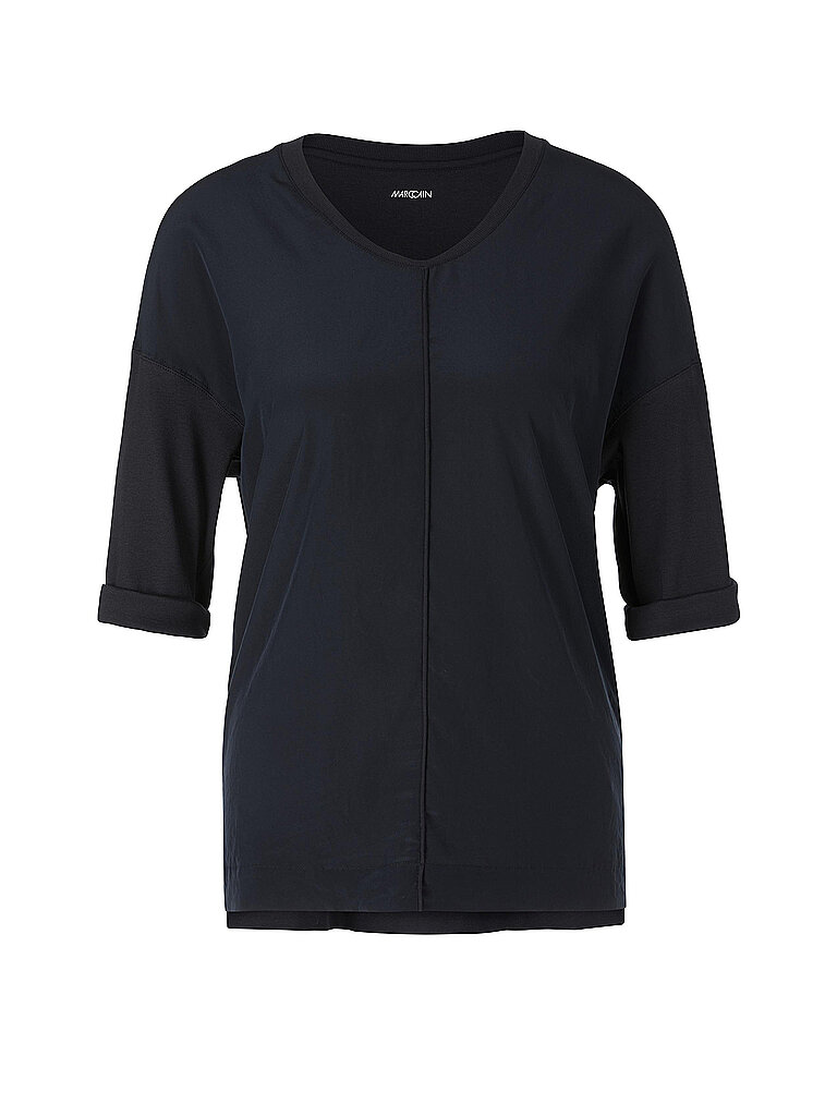 Marc Cain Blusón azul oscuro 38