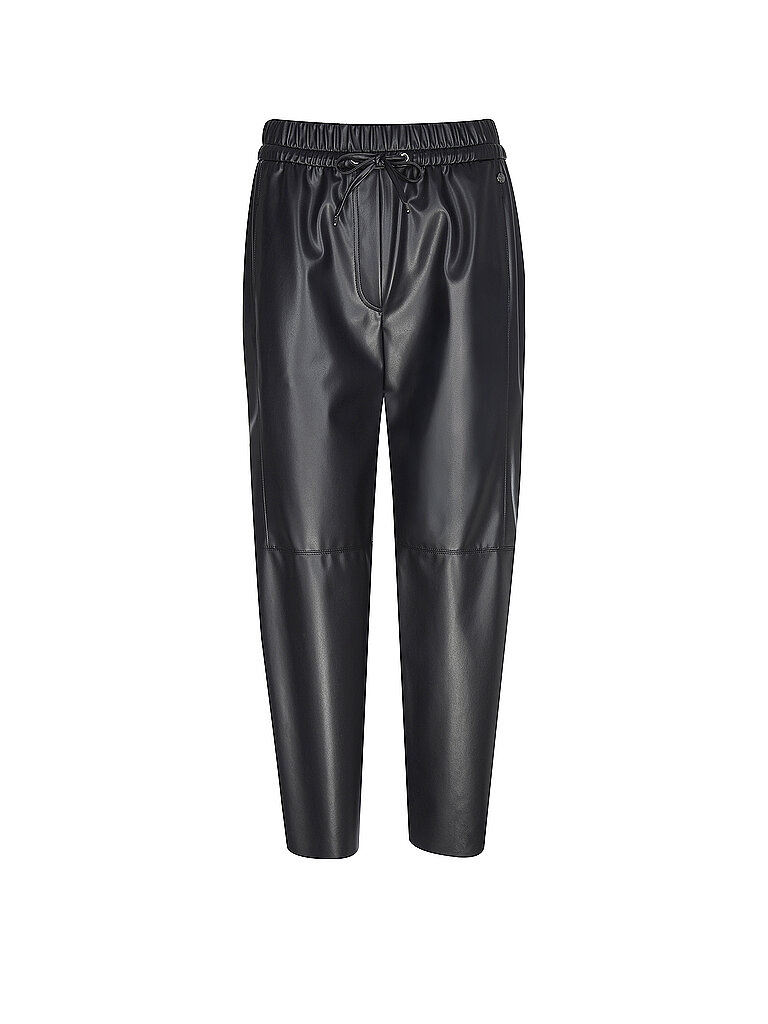 Pantalón Jogging Fit efecto piel RANCHI azul oscuro 44