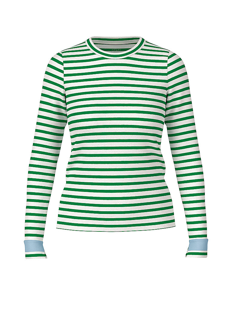 Camiseta de manga larga verde oscuro 42
