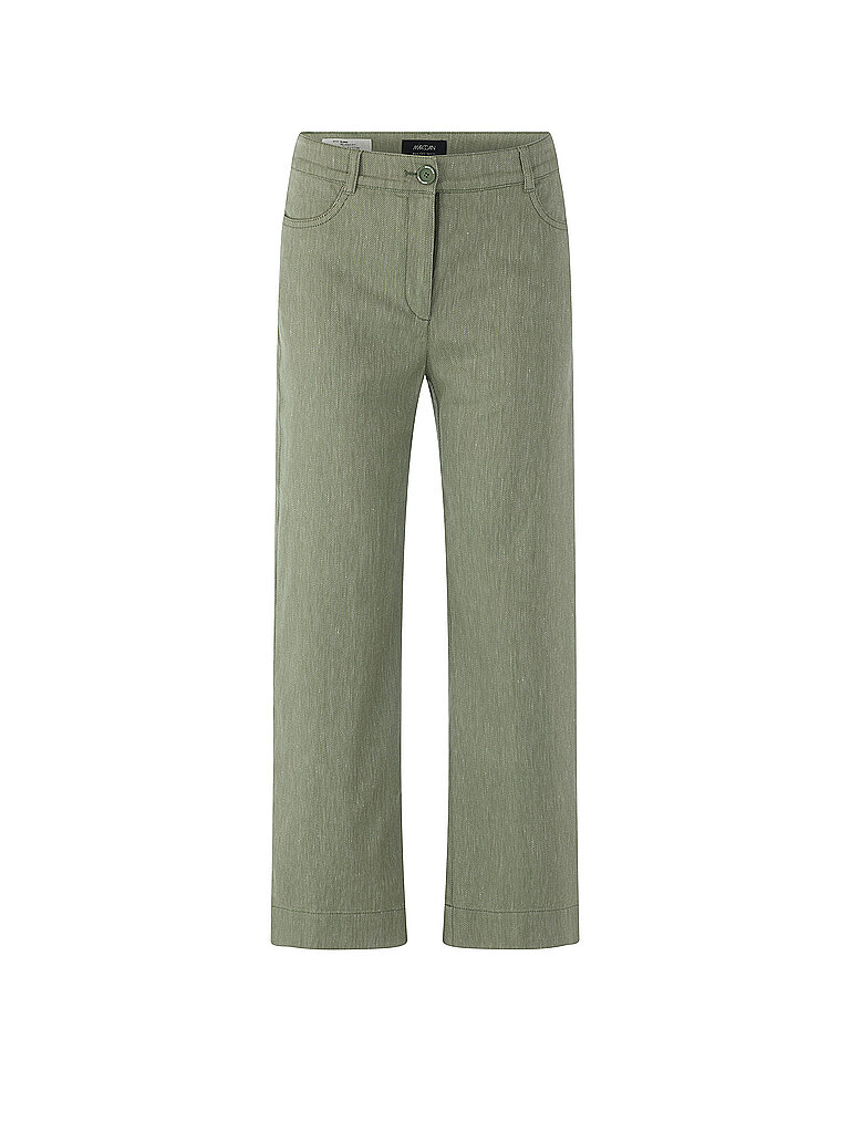 Pantalón business 7/8 oliva 40