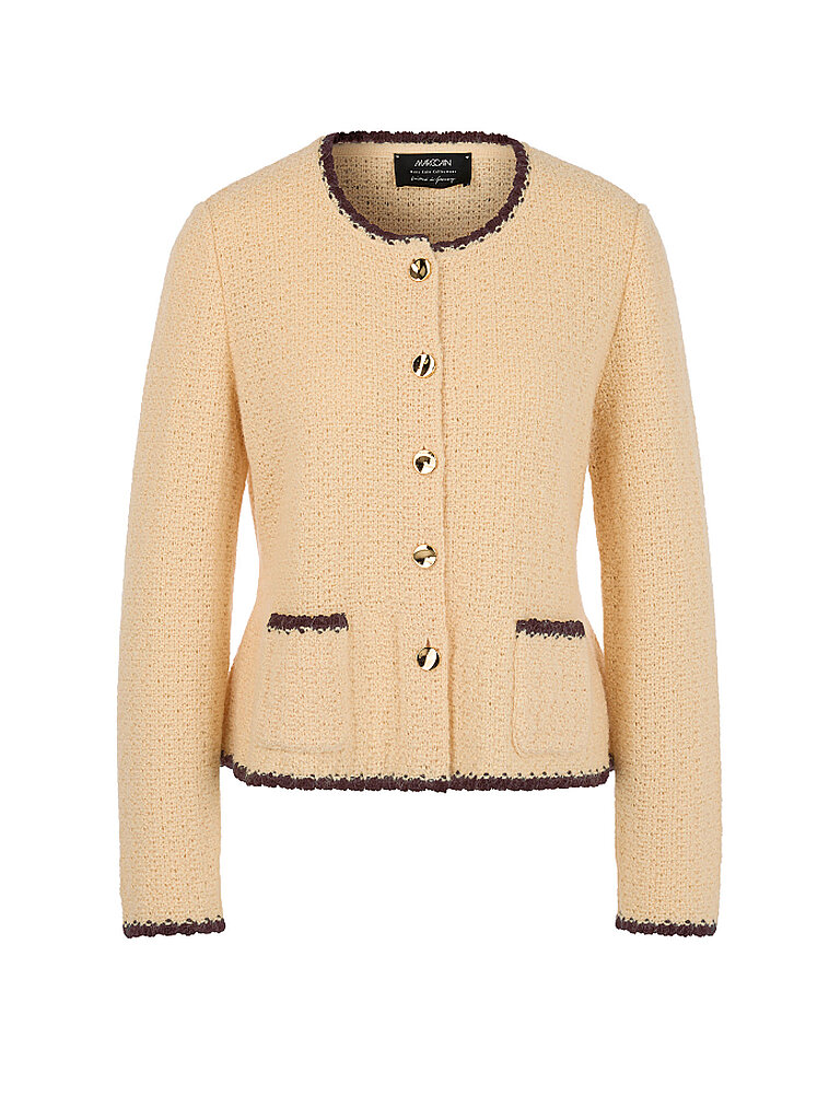 Marc Cain Chaqueta corta crema 38