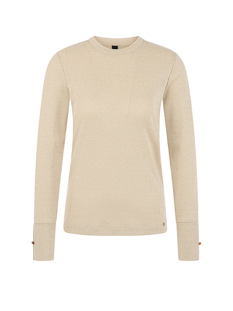Marc Cain Camiseta de manga larga crema
