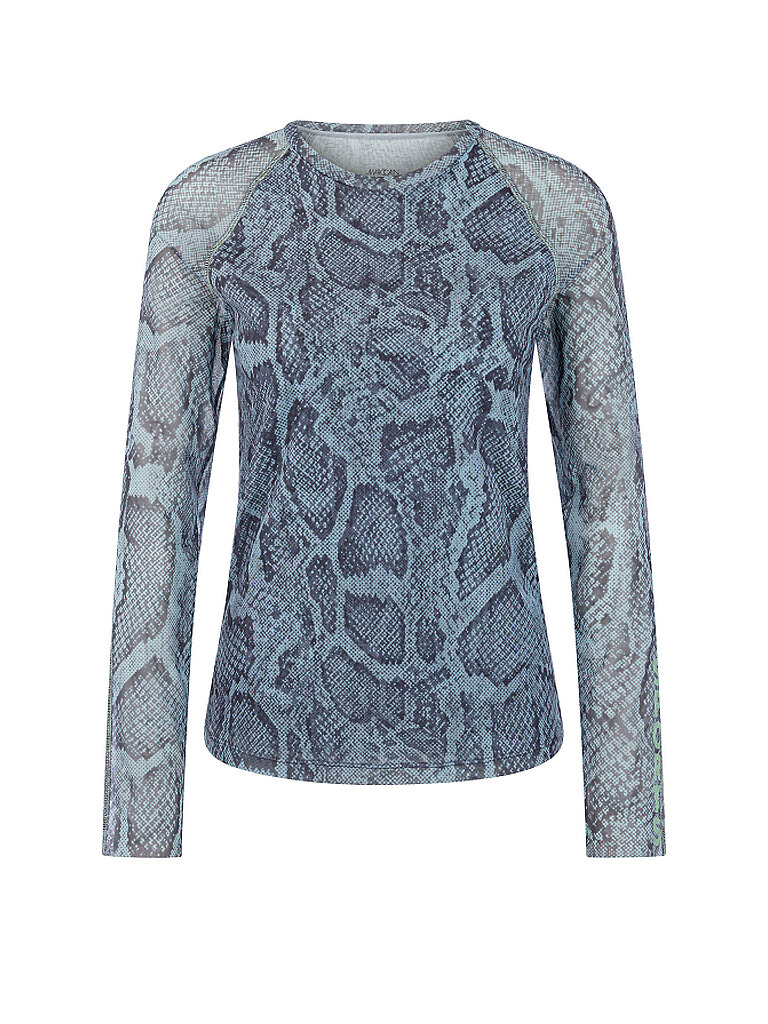 Marc Cain Camiseta de manga larga azul oscuro