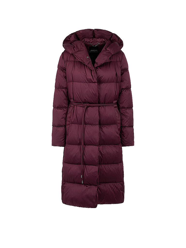 Marc Cain Abrigo acolchado rojo oscuro