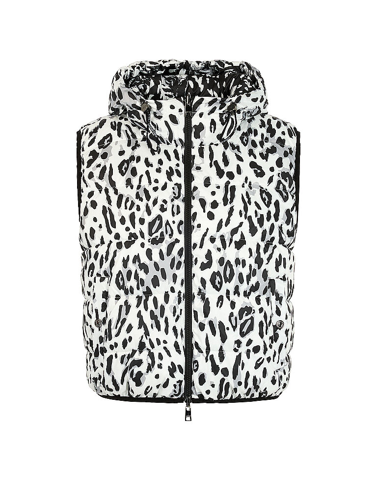 Marc Cain Chaleco acolchado reversible blanco