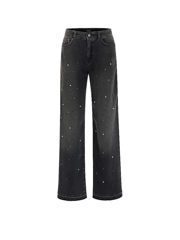 Marc Cain Jeans Wide Leg WIGAN negro