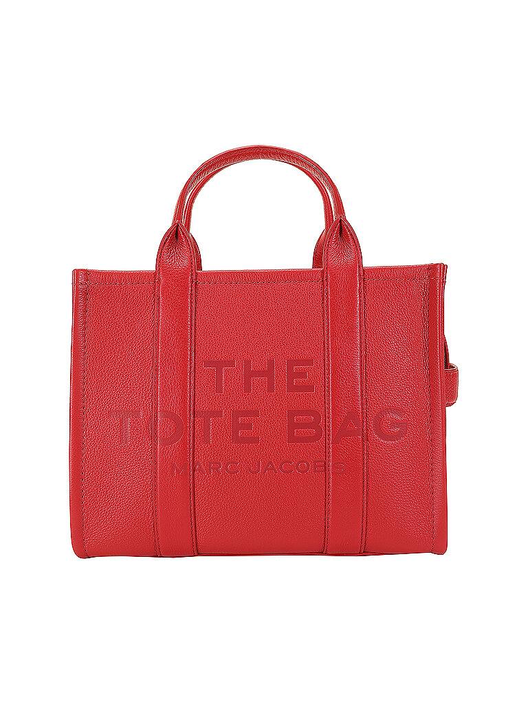 Marc Jacobs Bolso de piel - Tote Bag THE MEDIUM TOTE BAG LEATHER rojo