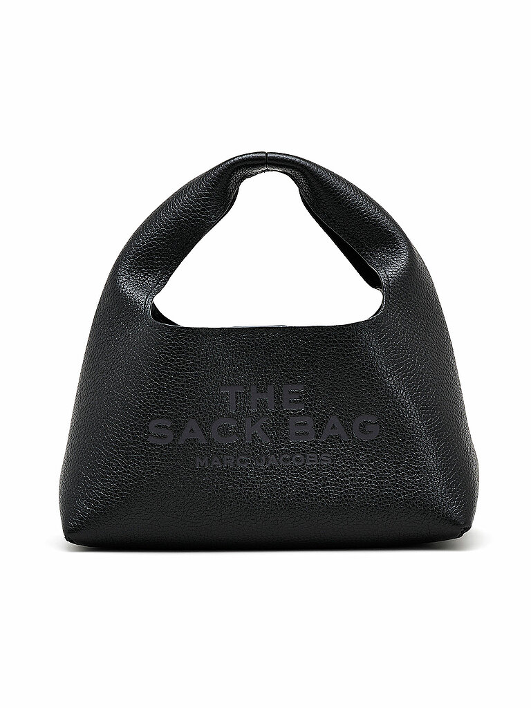Bolso de cuero - Bolso de mano THE MINI SACK negro