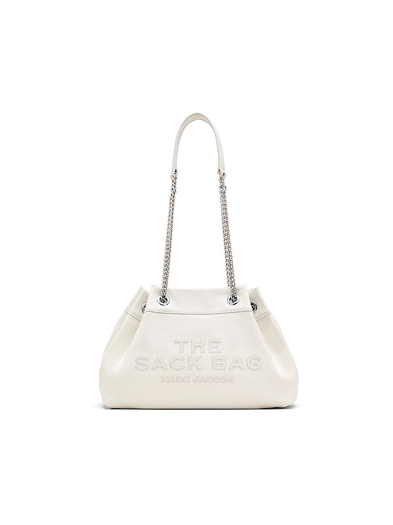 Bolso de cuero - Shopper THE CHAIN SACK blanco