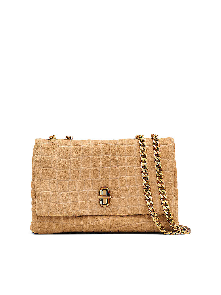 Bolso de cuero - Bolso bandolera THE SLIM DUAL camel