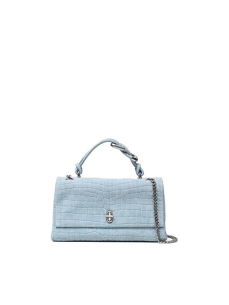 Marc Jacobs Bolso de cuero - Bolso bandolera THE DUAL azul claro