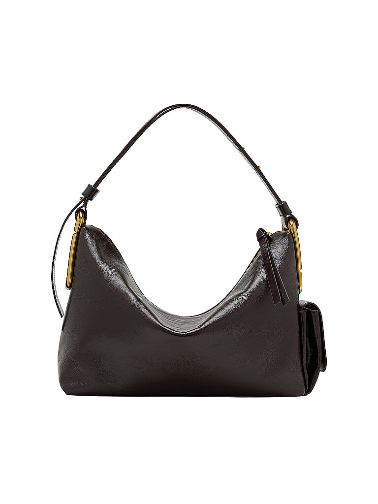 Marc Jacobs Bolso de piel - Hobo Bag SCENE Large marrón