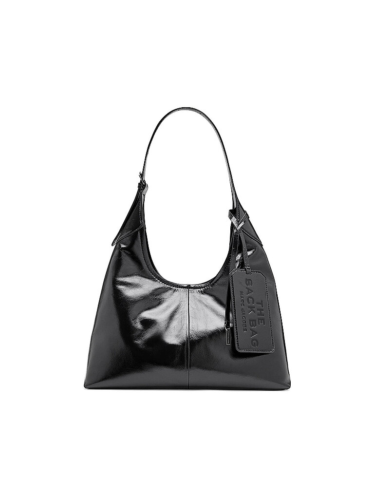 Marc Jacobs Bolso de piel - Hobo Bag THE BELTED SACK Medium negro
