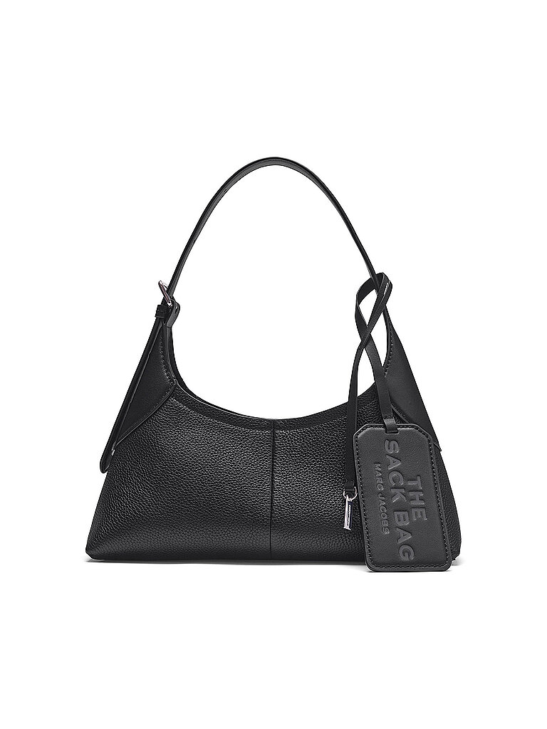 Marc Jacobs Bolso de piel - Bandolera THE SMALL BELTED SACK negro