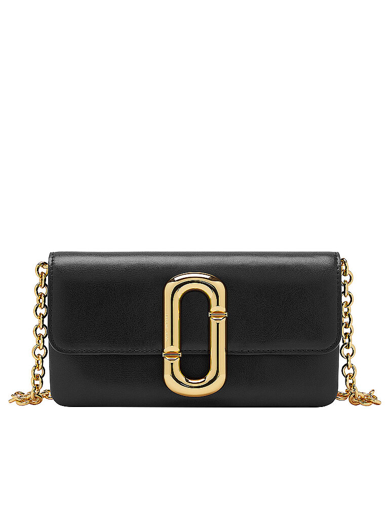 Marc Jacobs Bolso de piel - Mini bolso SCENE WALLET ON CHAIN negro