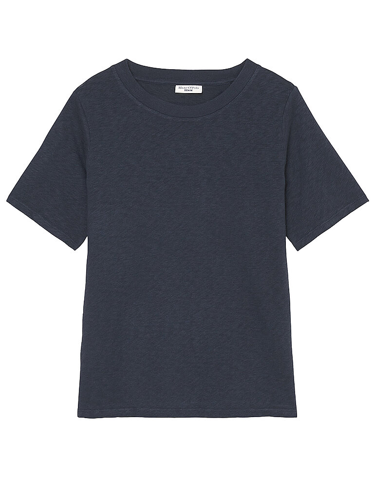 Camiseta corte relajado azul oscuro L