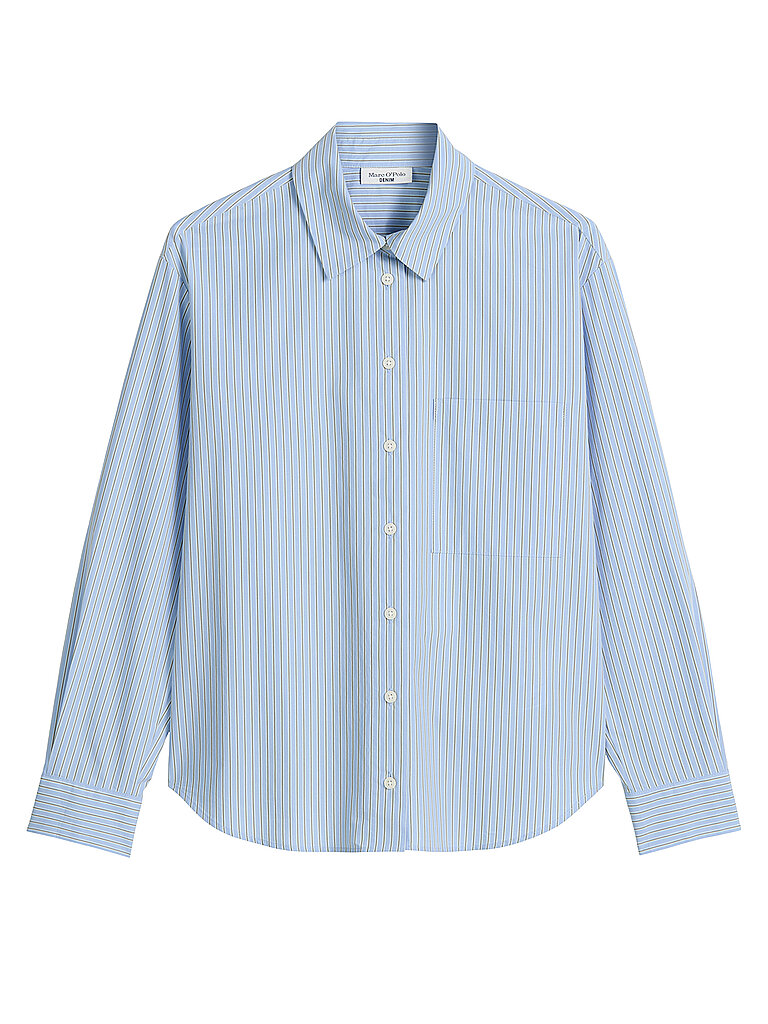 Blusa camisera azul claro L