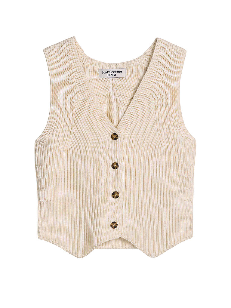 Marc O'Polo Chaleco crema M