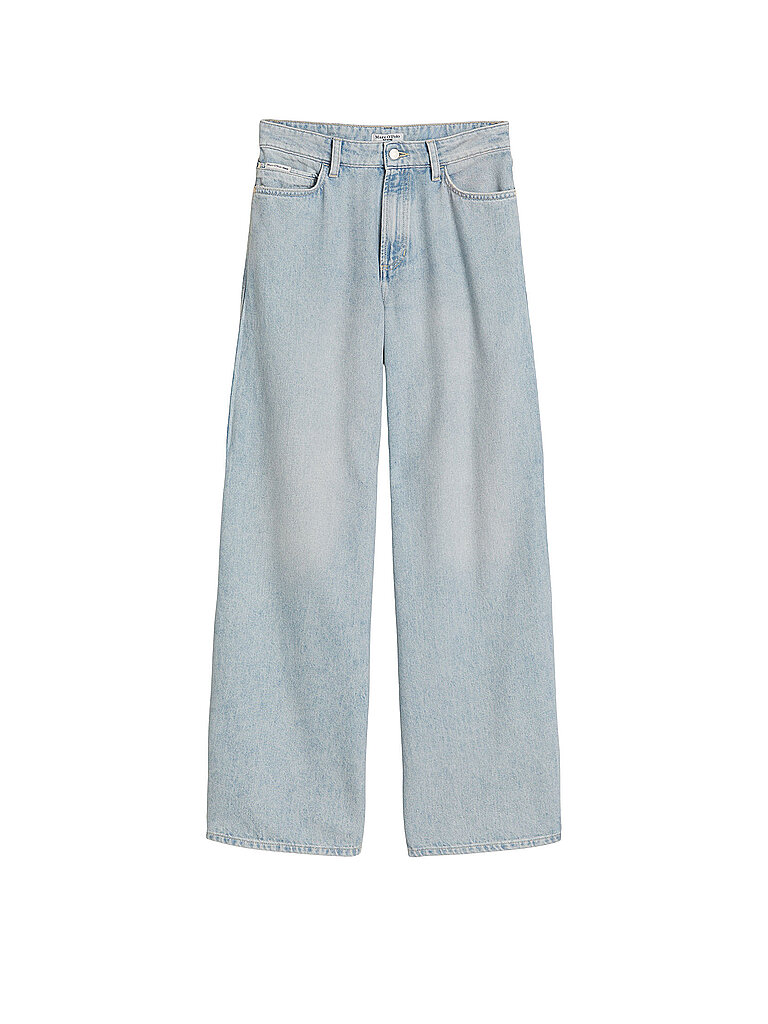 Jeans de pierna ancha azul claro 29/L32