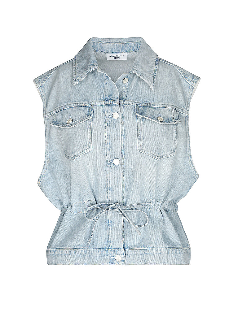 Marc O'Polo Chaleco azul claro XS
