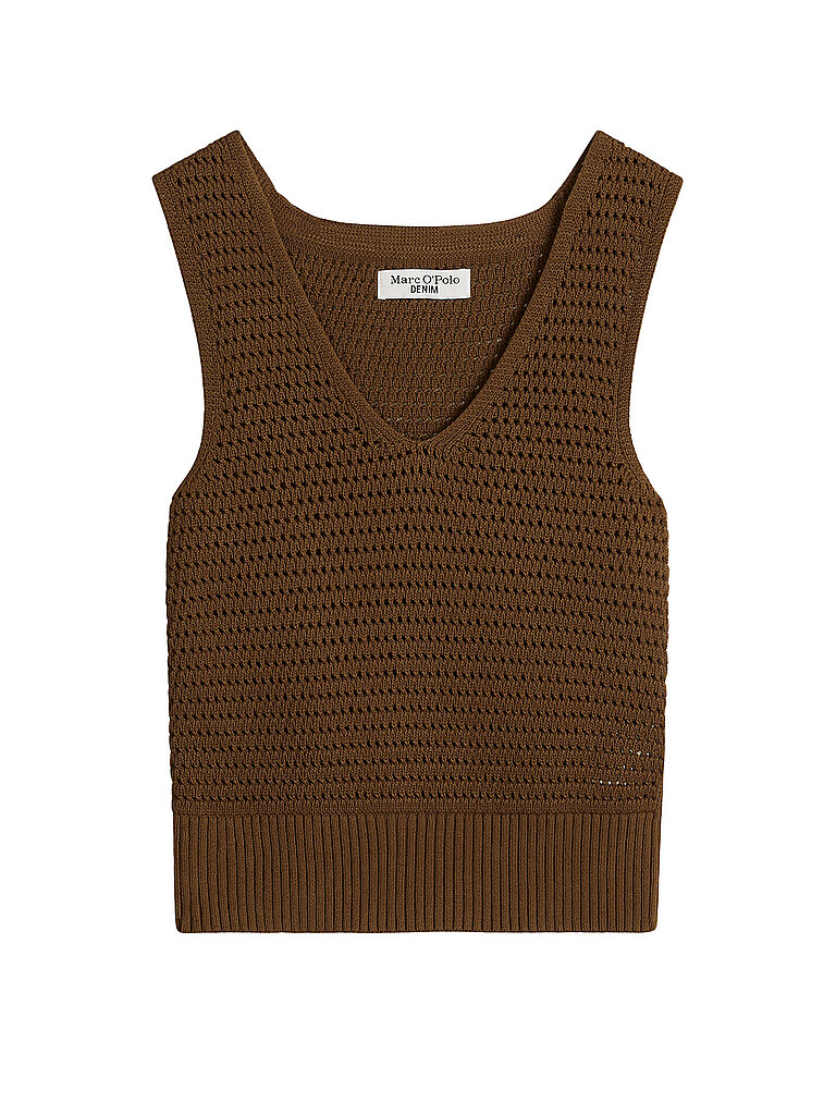 Marc O'Polo Top marrón M