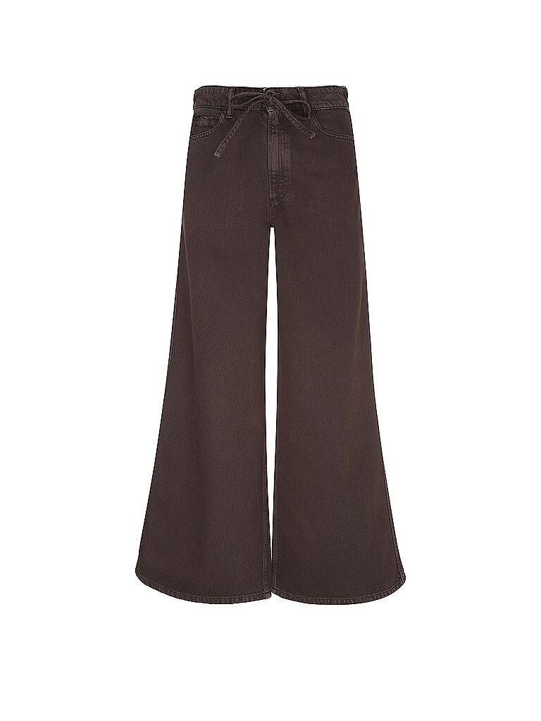 Jeans Wide Leg ANJO marrón 28/L32