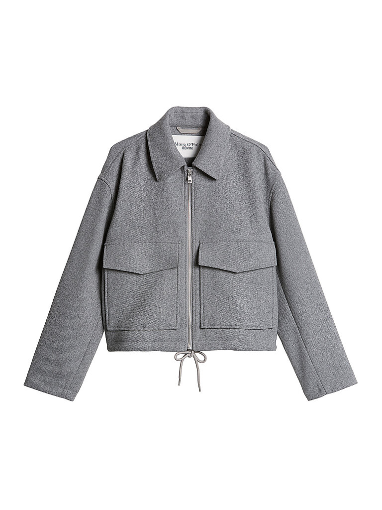 Marc O'Polo Wolljacke gris L