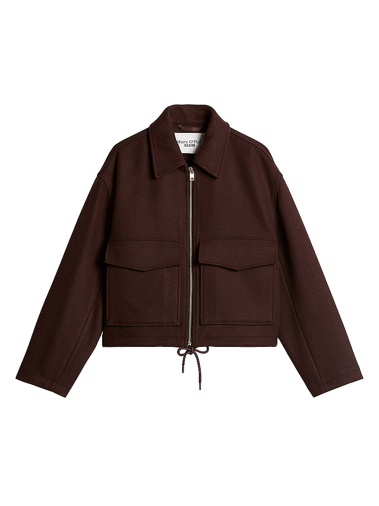 Marc O'Polo DENIM Wolljacke marrón