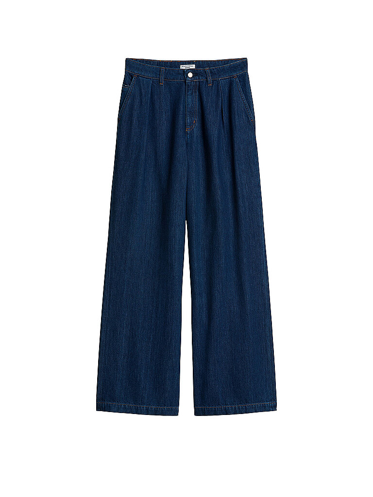 Marc O'Polo DENIM Jeans Wide Leg azul oscuro