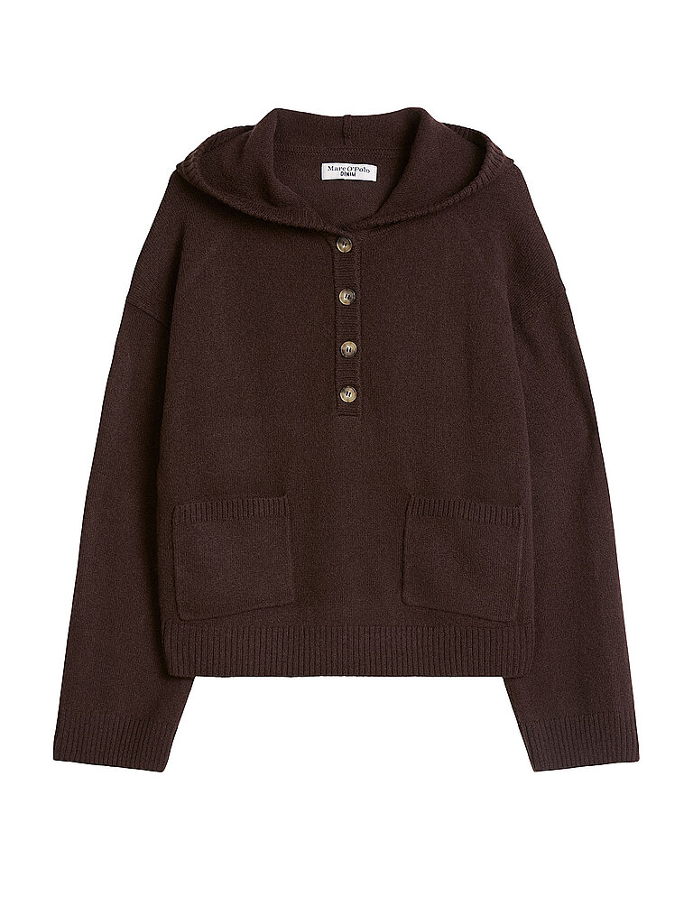 Marc O'Polo DENIM Sudadera con capucha - Hoodie marrón