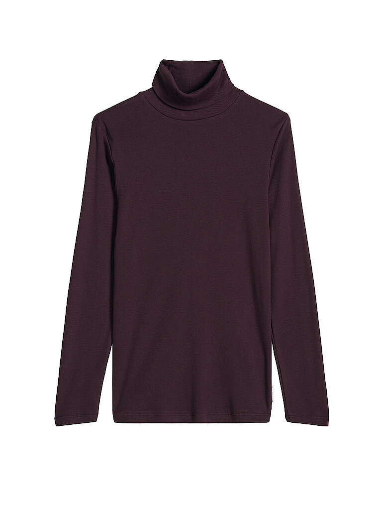 Marc O'Polo DENIM Jersey de cuello alto rojo oscuro