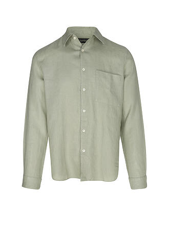 MARC O'POLO | Camisa de lino corte regular
