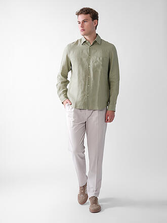 MARC O'POLO | Camisa de lino corte regular