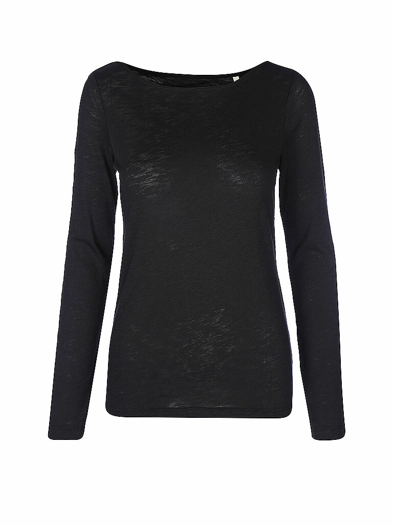 Camiseta de manga larga negro S