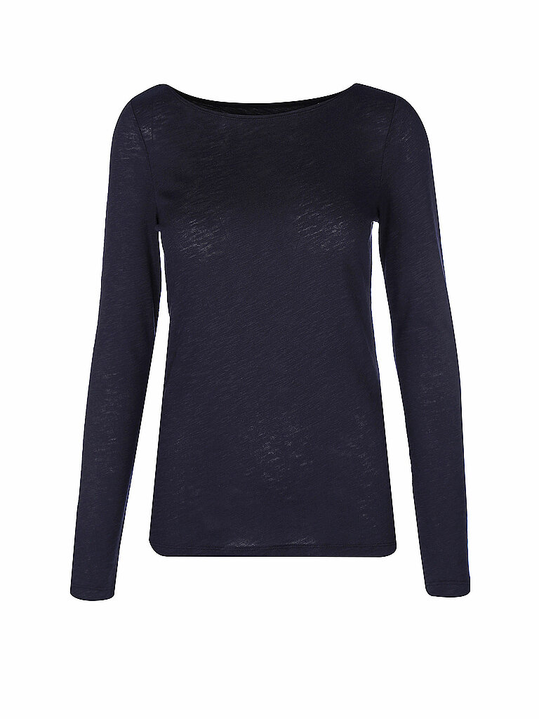 Camiseta de manga larga azul oscuro M