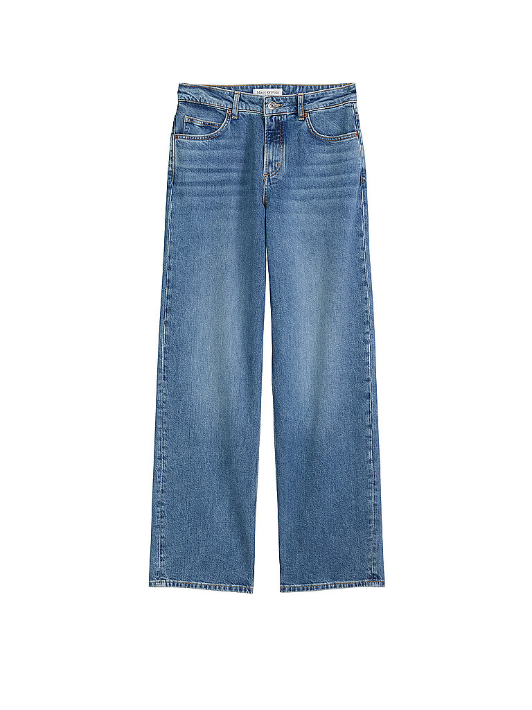 Jeans de pierna ancha azul 28/L34