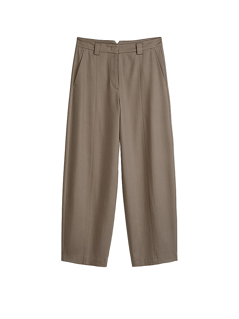 Pantalón Barrel Leg marrón 42