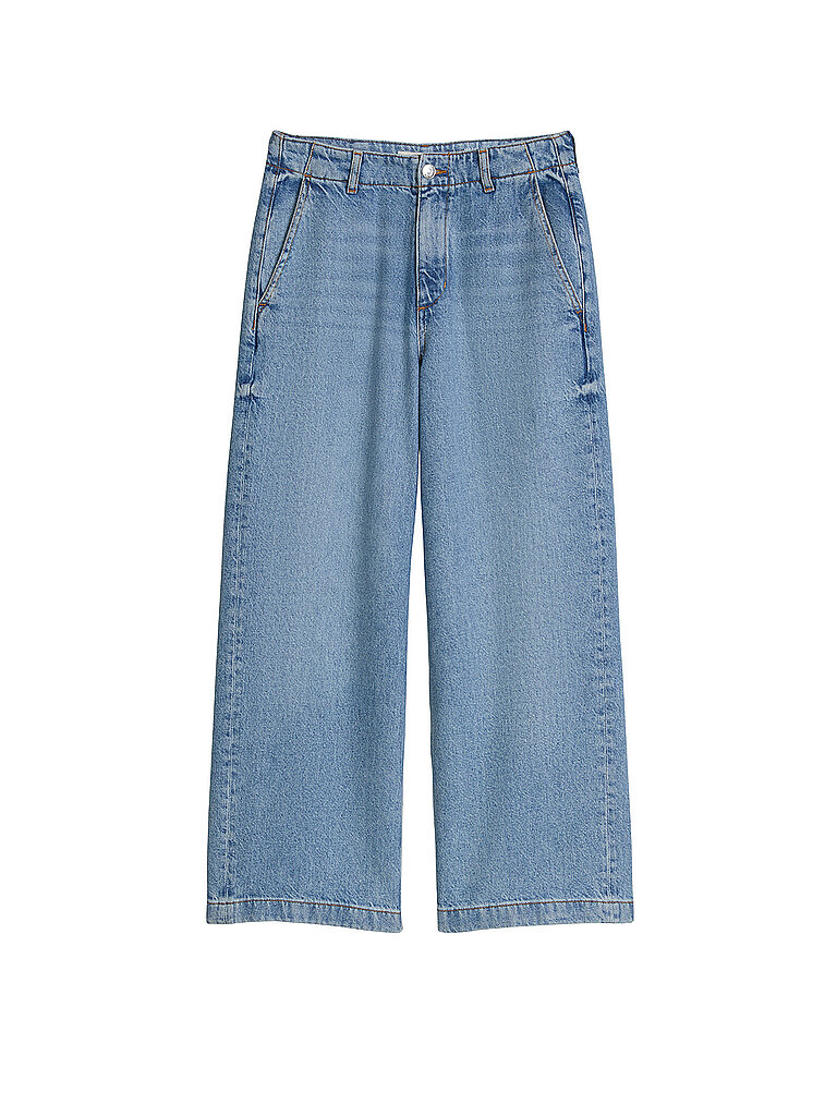 Jeans de pierna ancha azul 27/L34