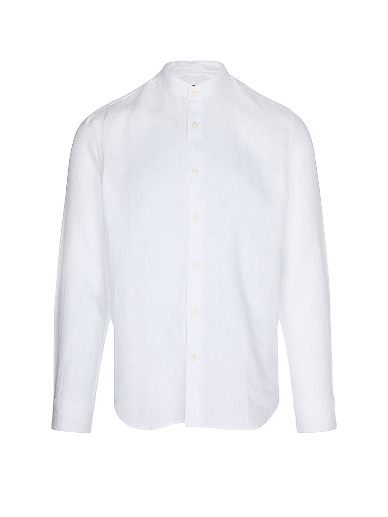 Camisa de lino blanco XXL