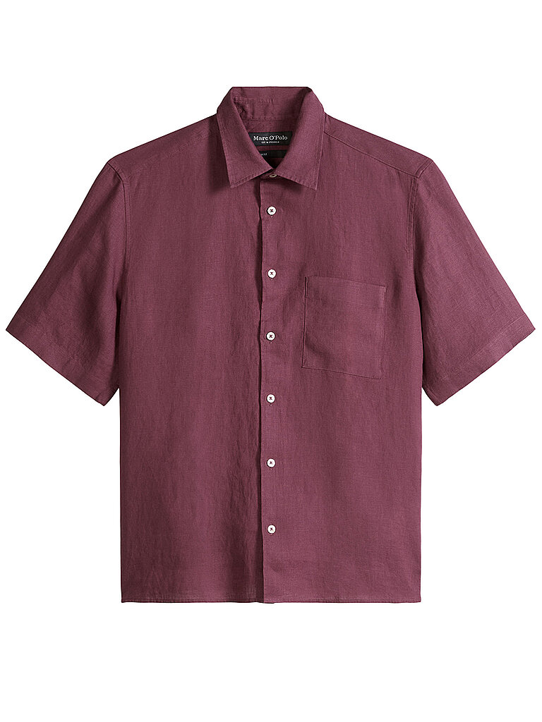 Marc O'Polo Camisa de lino rojo M