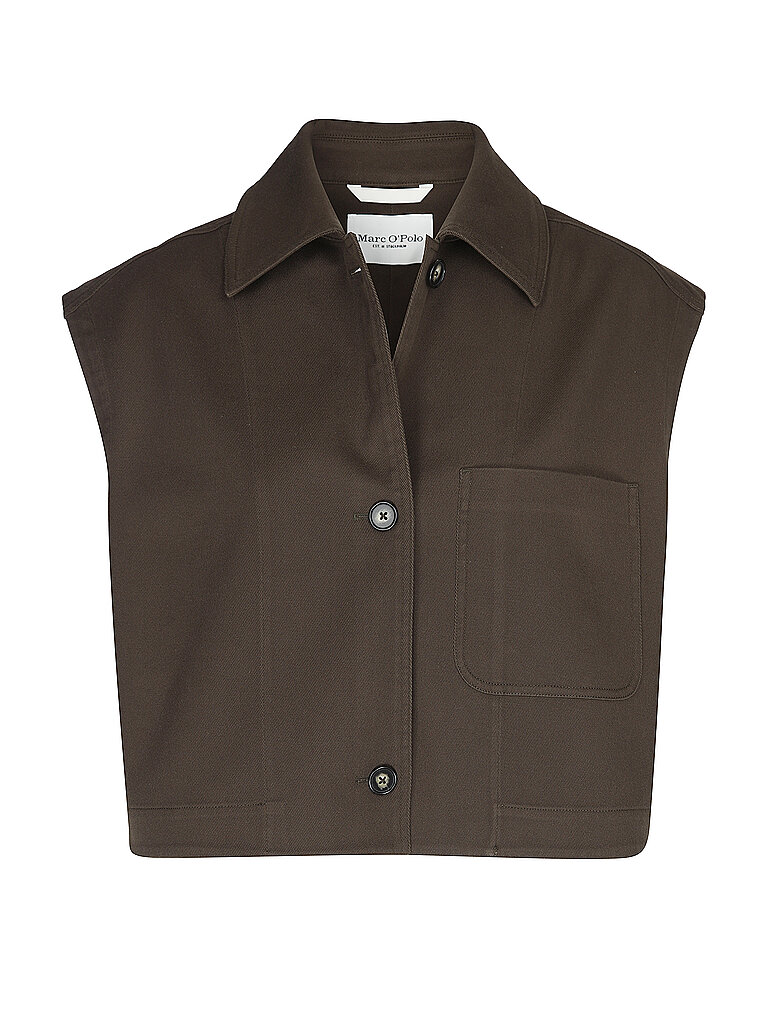 Marc O'Polo Chaleco marrón 38
