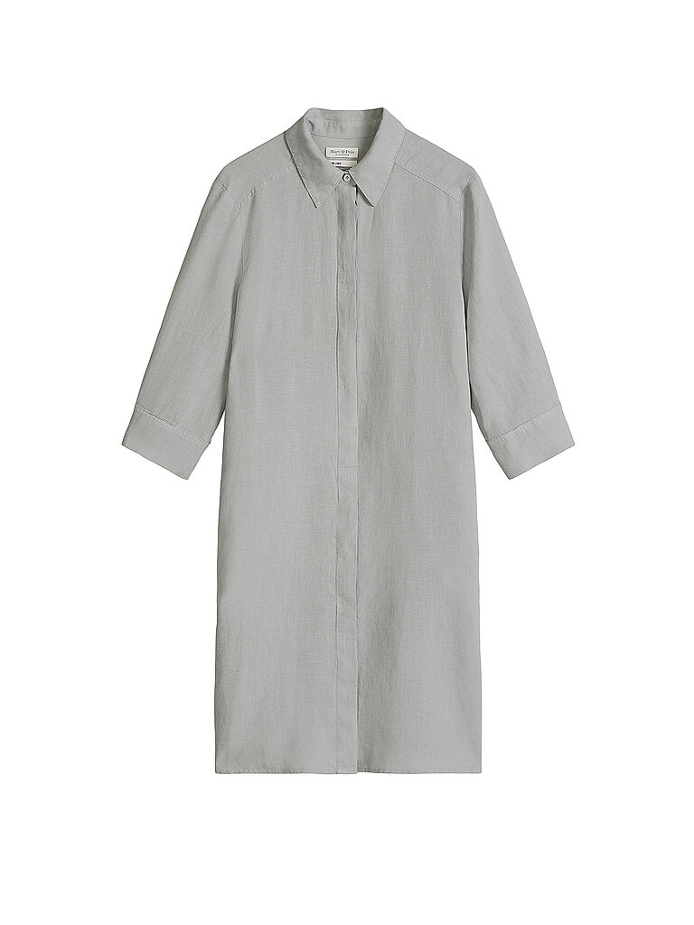 Midikleid gris claro 32