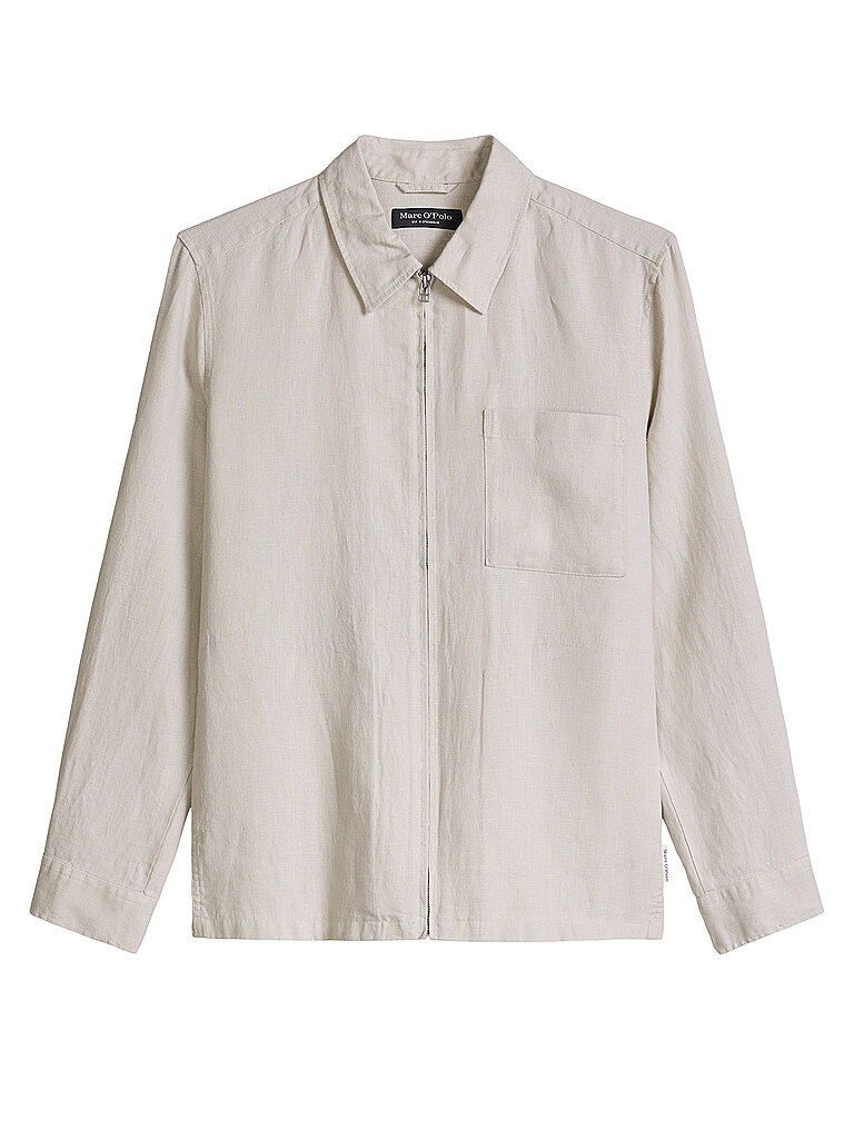 Sobrecamisa gris claro M