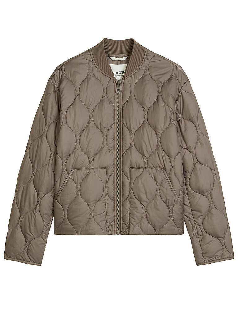 MARC O'POLO Chaqueta acolchada ligera marrón | 40